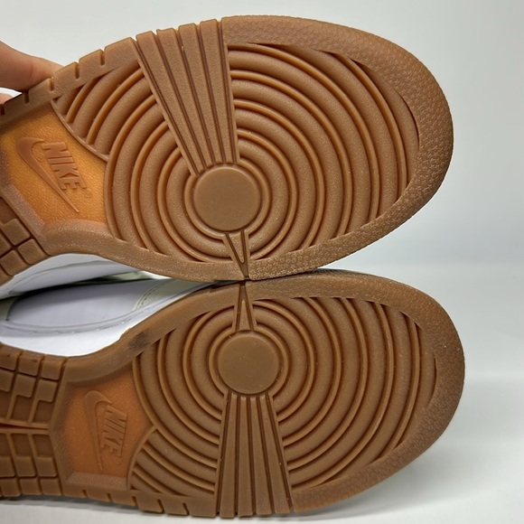 USED Women’s Nike Dunk High White Sail/Gum DD1869-109 No Box - Picture 6 of 7